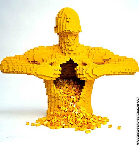 Lego sculpture